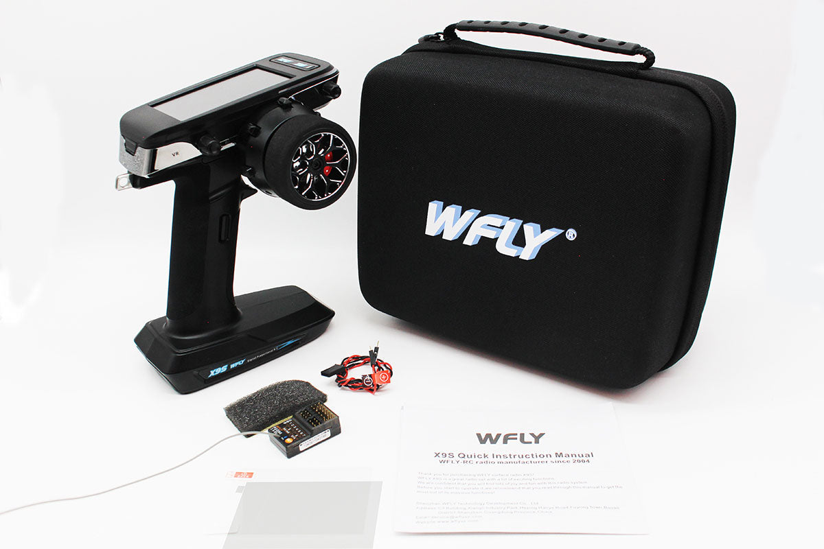 WFly - X9S 9-Channel 2.4GHz Digital Radio Set w/RG209S Receiver