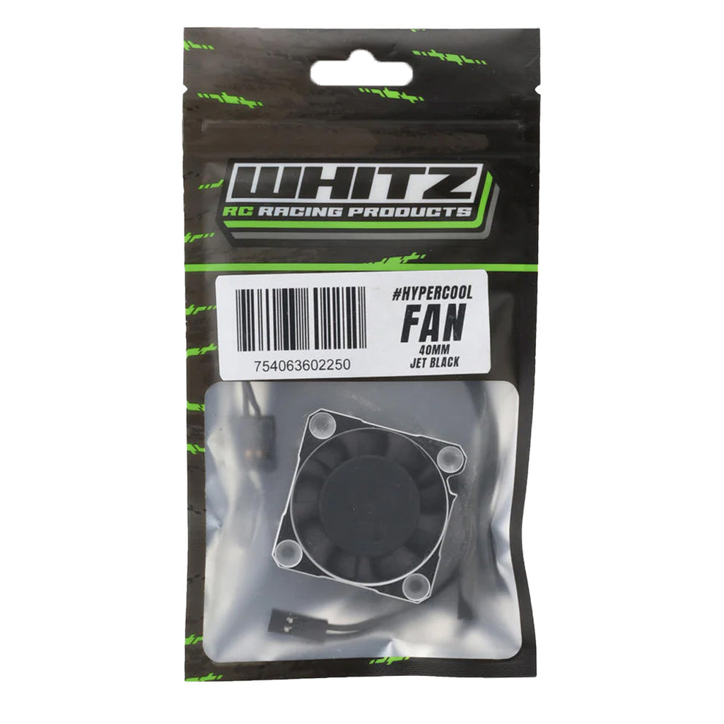 HyperCool Aluminum Cooling Fan - 40mm - Jet Black