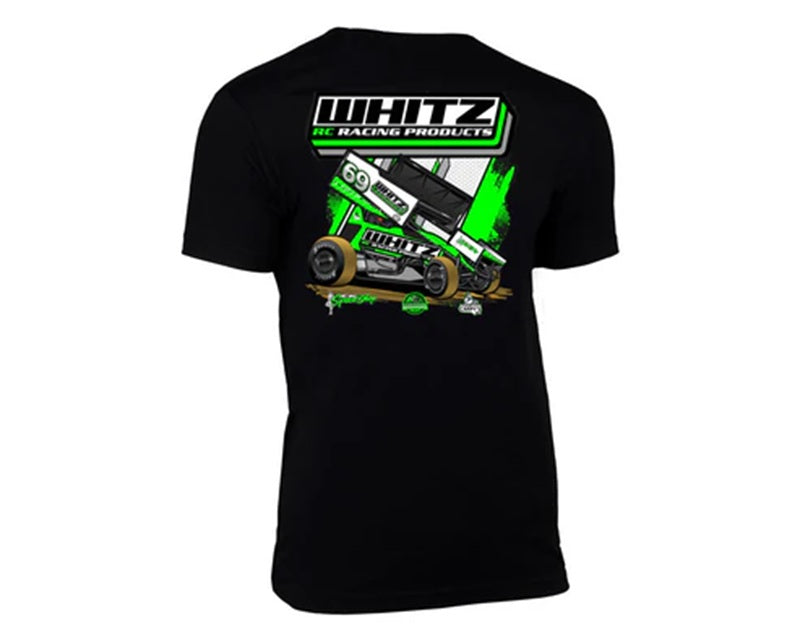 #SprintCar T-Shirt (Black)(Large)