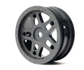 1/10 Whiplash Front 2.2" 12mm Sprint Car Wheels (2) (Orange)