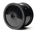 1/10 Whiplash Rear 2.2" 12mm Sprint Car Wheels (2) (Black)
