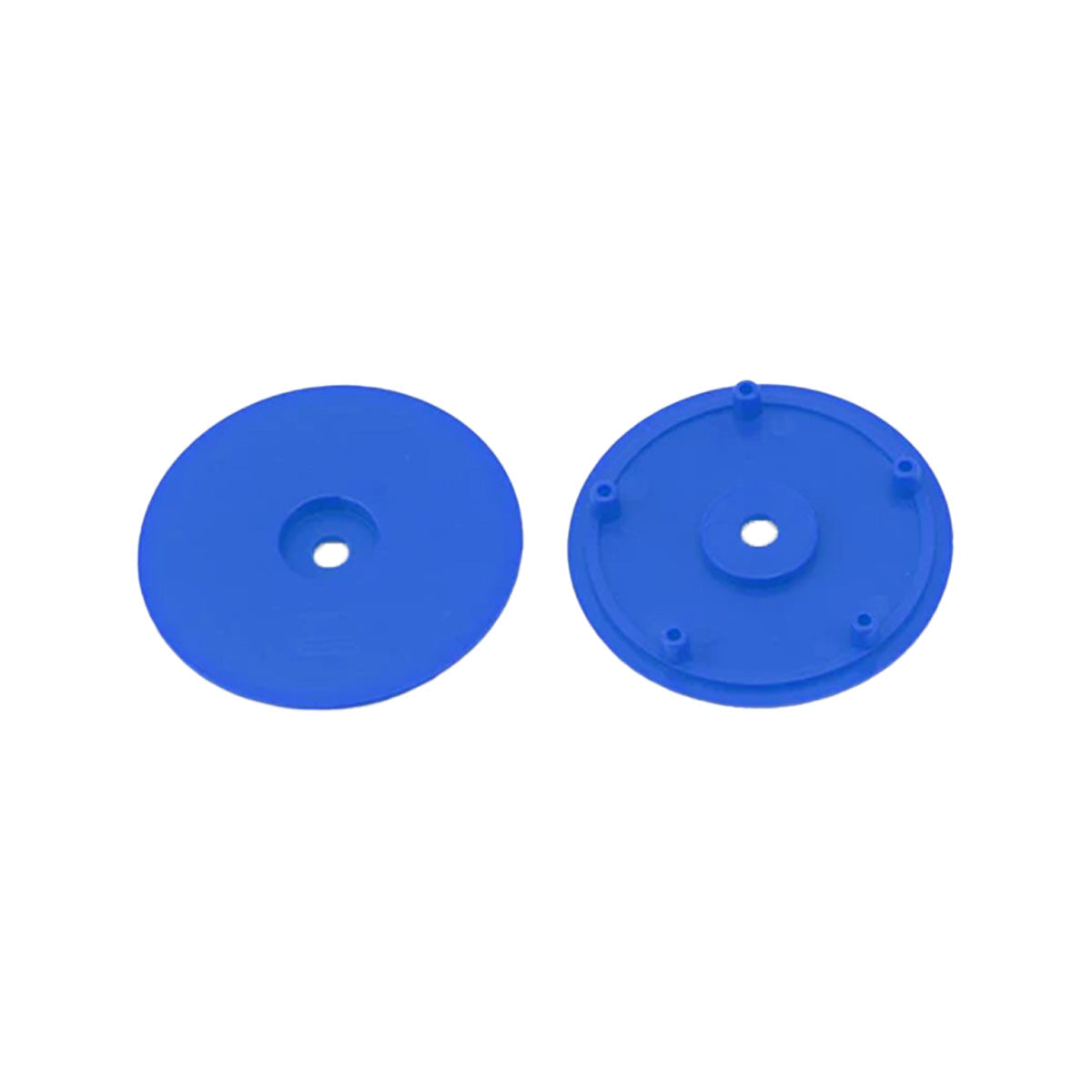 1/10 Whiplash Rear 2.2" 12mm Sprint Car Wheels (2) (Blue)
