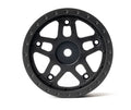 1/10 Whiplash Rear 2.2" 12mm Sprint Car Wheels (2) (Red)