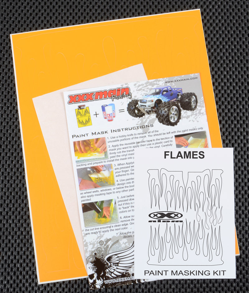 Flames Paint Mask