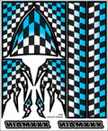 XXX Maine Racing - Graphite Checkers Internal Graphic