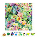 ZenChalet - Floral Cactus Wooden Puzzle 500 Pcs