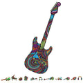 ZenChalet - Guitar Wooden Puzzle, 200 Pcs