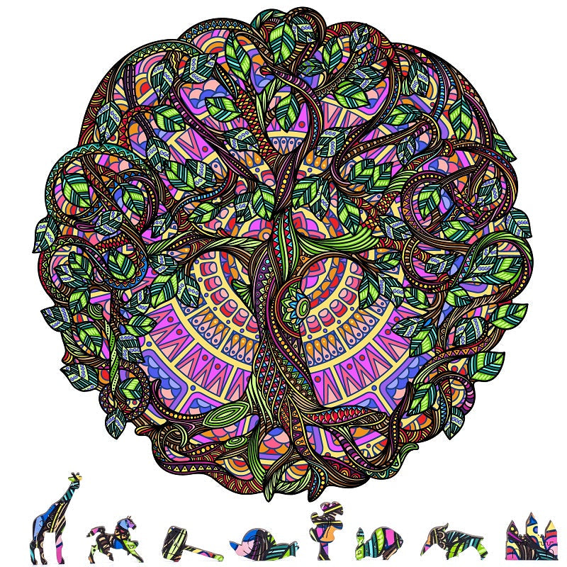 ZenChalet - Tree of Life Wooden Puzzle 200 Pcs