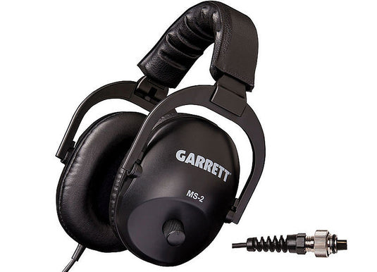 Garrett MS-2 Headphones With AT 2-Pin Connector