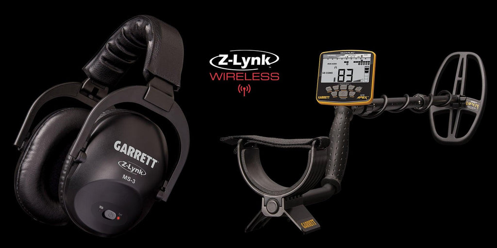 Detector de metales Garrett ACE Apex - Paquete de auriculares inalámbricos Z-Lynk