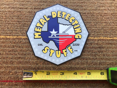 Metal Detecting Stuff Logo Window Sticker
