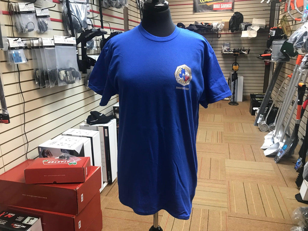 Camiseta del equipo de recuperación MDS Blue Chrome
