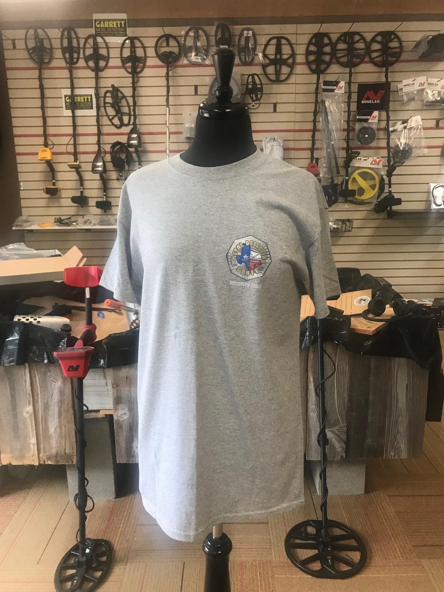Camiseta del equipo de recuperación MDS gris cromado