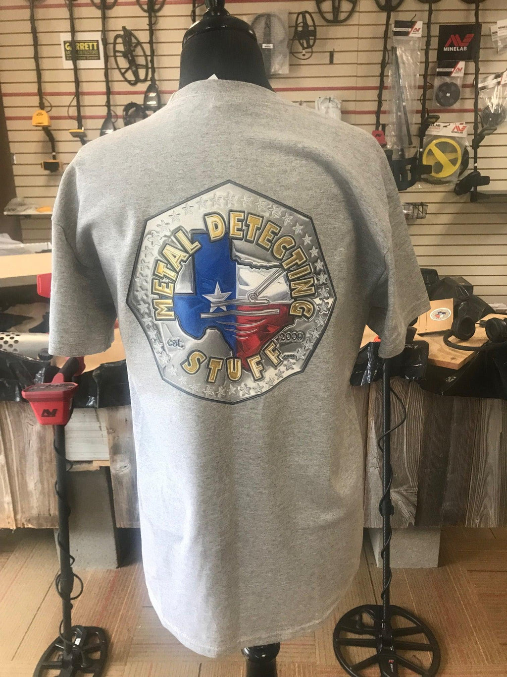 Camiseta del equipo de recuperación MDS gris cromado