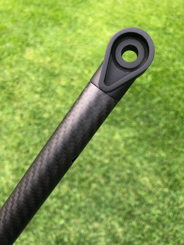 Load image into Gallery viewer, Detect-Ed Equinox Black Carbon Fiber Lower Shaft
