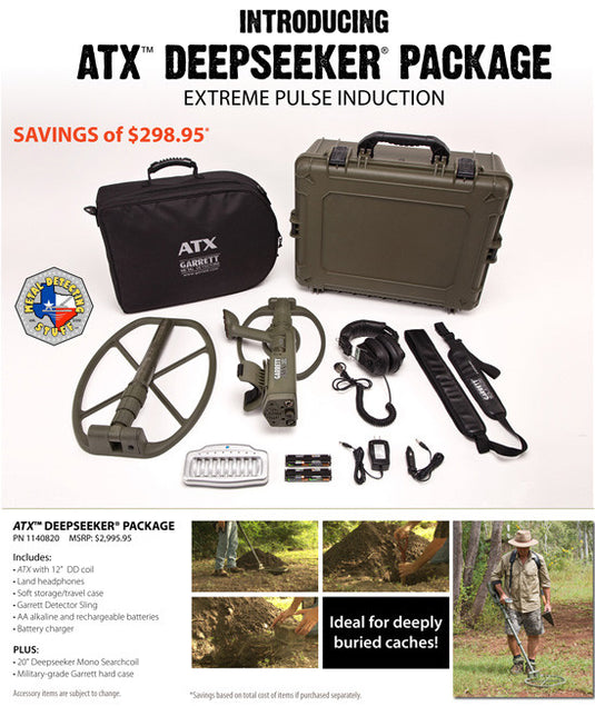 Garrett ATX Extreme Deepseeker Package