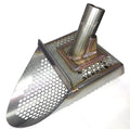 T-Rex Stainless Steel Scoop 6.5" With 3/8th Inch Holes