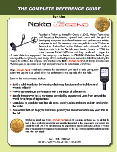 Nokta Legend Handbook by Andy Sabisch